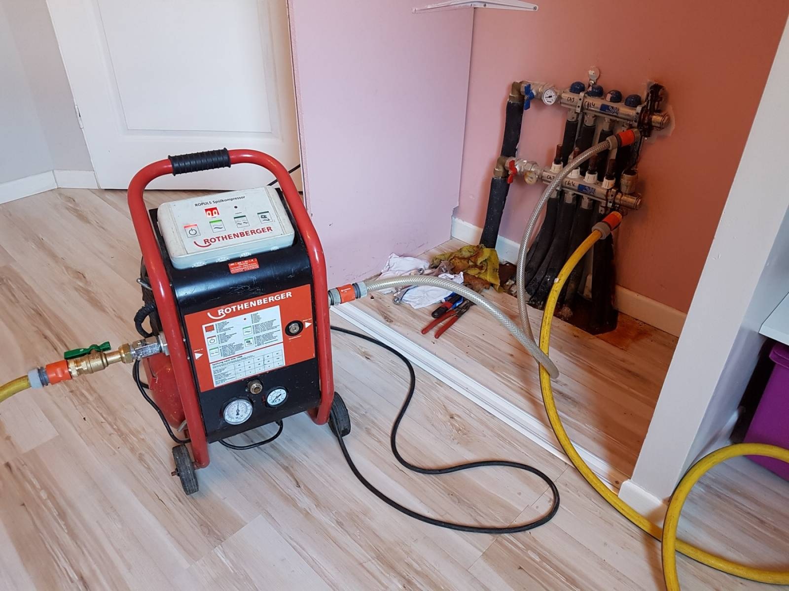 Kartal Gümüşpınar Vaillant Hermetik Şofben Petek Temizliği